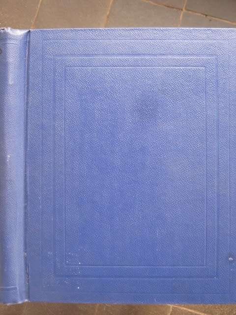 LARGE SPRINGBACK STAMP ALBUM - COLLECTION OF GREAT BRITAIN FOR THE PERIOD 1901 to 1948