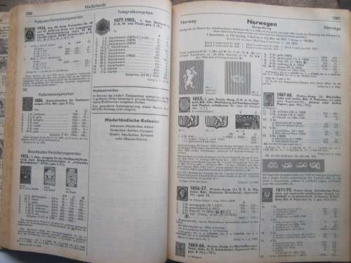 MICHEL Europa-Katalog West (in German) - 1986/87 Edition in Two Volumes