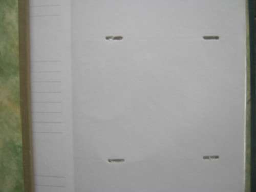 LARGE EMPTY SPRINGBACK ALBUM - 33 x DOUBLE SIDED SHEETS WITH 3 COMPARTMENTS PER PAGE