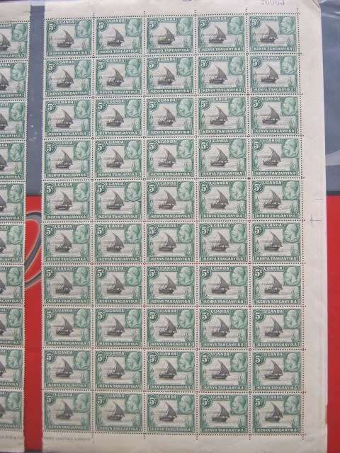 KUT- 1935 Defin issue "KGV" - 5c Black & Green - Die I and Die II - Unused