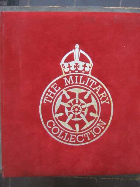 GB QEII - 1983 THE MILITARY COLLECTION FEATURING 22 `BENHAM` SILK COVERS - LIMITED EDITION