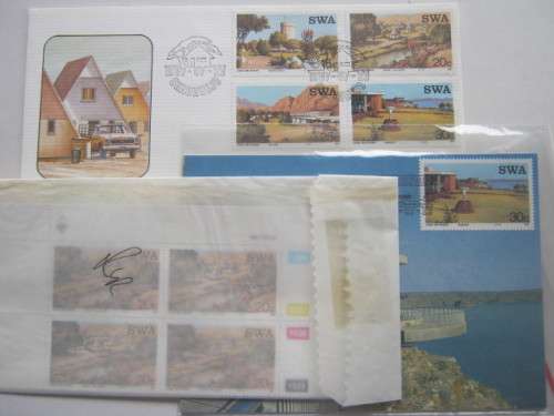 SWA - 1987 Tourist Camps - FDC # 58 plus Full Set of Maxicards and Controls