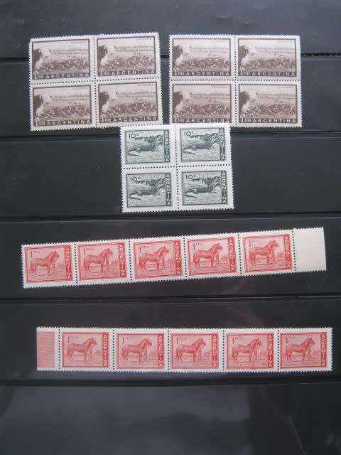 ARGENTINA - SELECTION OF MINT STAMPS TO CLEAR