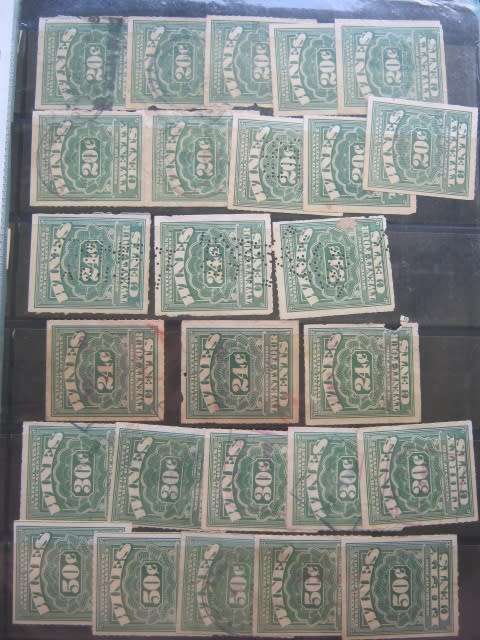 USA - Internal Revenue Wine Labels - Excellent Collection