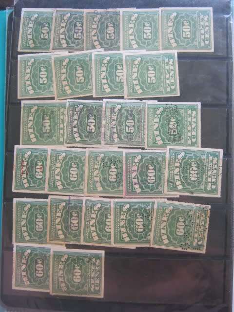 USA - Internal Revenue Wine Labels - Excellent Collection
