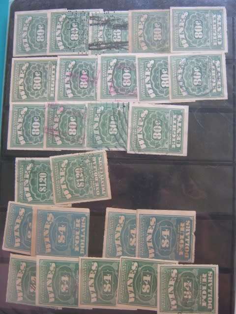 USA - Internal Revenue Wine Labels - Excellent Collection