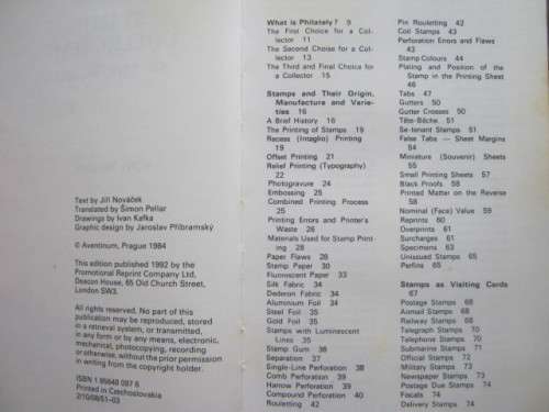 `Guide to Stamp Collecting of the World` by Jiri Novacek - Published 1984