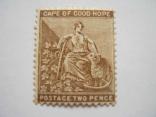 COGH - 1884-90 DEFIN ISSUE (Wmk CABLED ANCHOR) - 2d PALE BISTRE - SINGLE - UNUSED