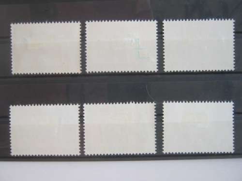 BELGIUM - 1961 CULTURAL FUNDS - FULL SET OF SINGLES - UNUSED