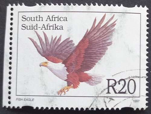 RSA - 1997 ADDT VALUE TO 6th DEFIN ISSUE R20 - SINGLE - POSTALLY USED