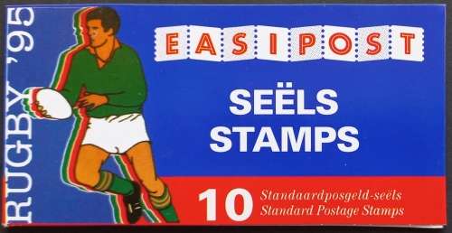 **SALE** RSA - 1995 RUGBY WORLD CUP - COMPLETE BOOKLET (SACC 901)