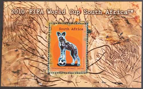 RSA - 2006 FIFA WORLD CUP SOUTH AFRICA 2010 - MINIATURE SHEET - MNH