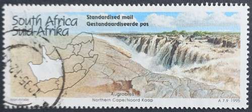 RSA - 1995 TOURISM NORTHERN CAPE `AUGRABIES` - SINGLE - POSTALLY USED