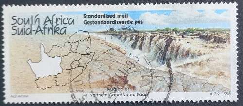 RSA - 1995 TOURISM NORTHERN CAPE `AUGRABIES` - SINGLE - POSTALLY USED