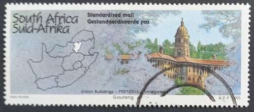 RSA - 1995 TOURISM GAUTENG `UNION BUILDINGS` - SINGLE - POSTALLY USED