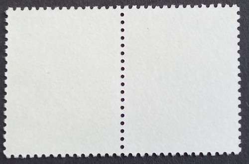 **RARE** RSA - 1977 3rd DEFIN ISSUE `PROTEAS` - 6c - PAIR WITH VARIETY `6c VALUE OMITTED` - MNH