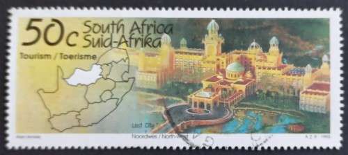 RSA - 1995 TOURISM NORTH-WEST `LOST CITY` - SINGLE - POSTALLY USED