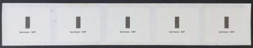 RSA - 1998 ADDT VALUES TO 6th DEFIN ISSUE `SELF ADHESIVE` - COIL STRIP OF 5 (DATED 1999)- UNUSED