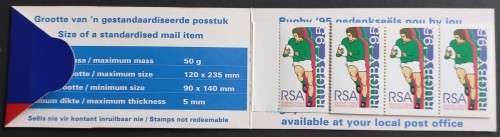 RSA - 1995 Rugby World Cup - Complete Booklet #8