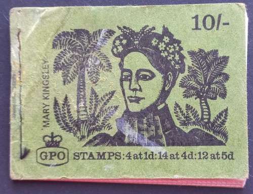 GB QEII - 1969 "Explorers" Booklet "Mary Kingsley" - 10/- Booklet - Complete