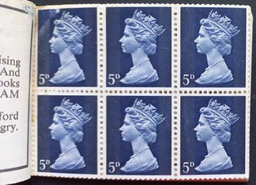 GB QEII - 1969 "Explorers" Booklet "Mary Kingsley" - 10/- Booklet - Complete