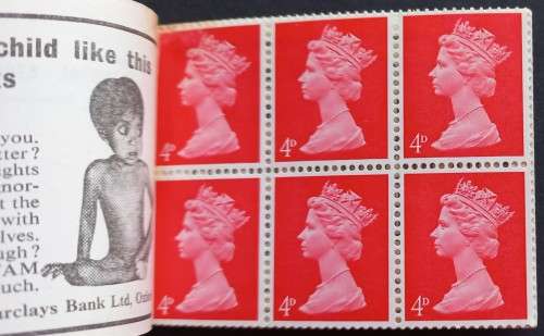 GB QEII - 1969 "Explorers" Booklet "Mary Kingsley" - 10/- Booklet - Complete