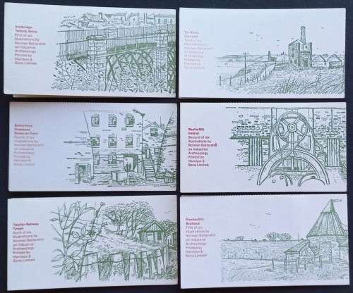 GB QEII - 1979-81 "Industrial Archaeology" Booklets - Full Set of 6 Booklets