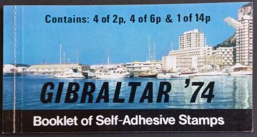 Gibraltar - 1974 Defin Issue "UPU Centenary" - "Gibraltar 74" Booklet - Complete
