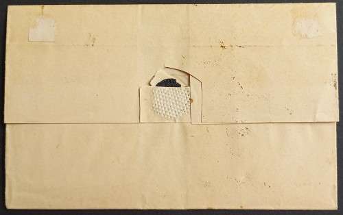 Postal History - 1841 Cover to Cape Town with COGH Date Stamp