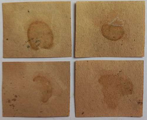 EGYPT/SUEZ CANAL COMPANY - 1868 - FULL SET OF SINGLES (FORGERIES???) - USED