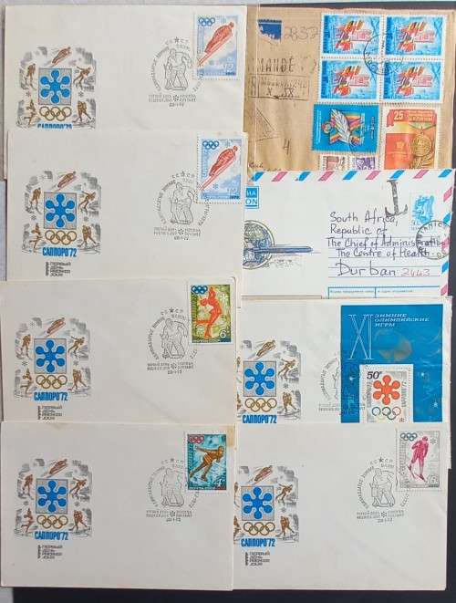 RUSSIA - SELECTION OF COMMEMORATIVE & PRIVATE COVERS TO CLEAR