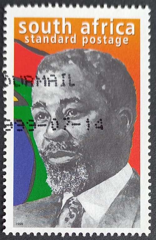 **R1 START** RSA - 1999 PRESIDENT THABO MBEKI - SINGLE - USED POSTALLY