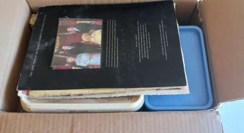 GLORY BOX - LARGE BOX OF MATERIAL THAT DID NOT MAKE THE GRADE - FREE SHIPPING