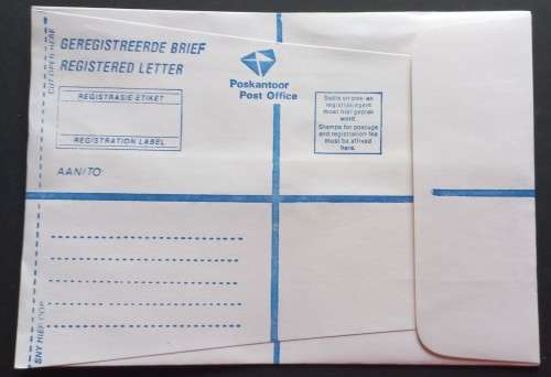 RSA - UNSERVICED REGISTERED LETTER - WHITE