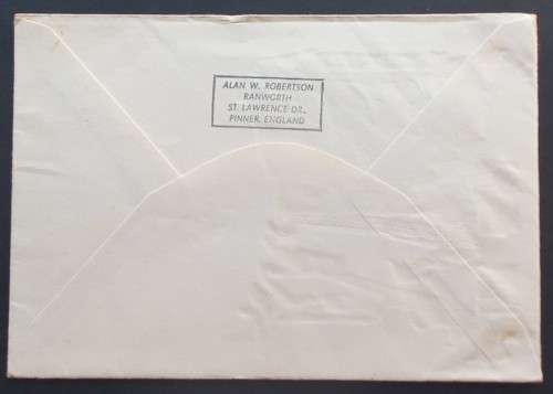 POSTAL HISTORY - GB QEII - 1960 NATIONAL MARITIME MUSEUM EXHIBITION - COMM COVER TO BOKSBURG