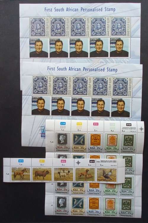 RSA - SELECTION OF SHEETLETS/BLOCKS/STRIPS TO CLEAR - UNUSED