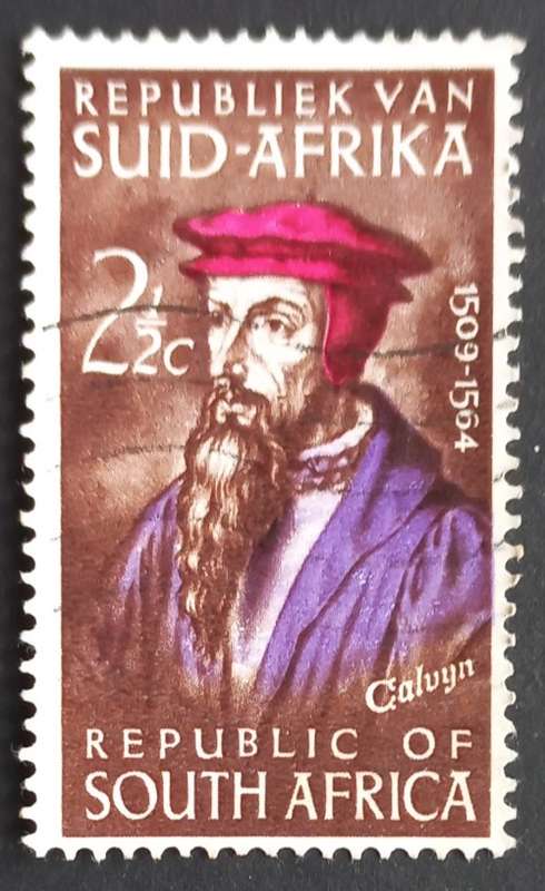 RSA - 1964 400th ANNIV OF CALVIN`s DEATH - SINGLE - POSTALLY USED