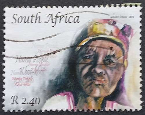 RSA - 2010 RICHTERSVELD LANDSCAPE - R2,40 NAMA PEOPLE - SINGLE - POSTALLY USED