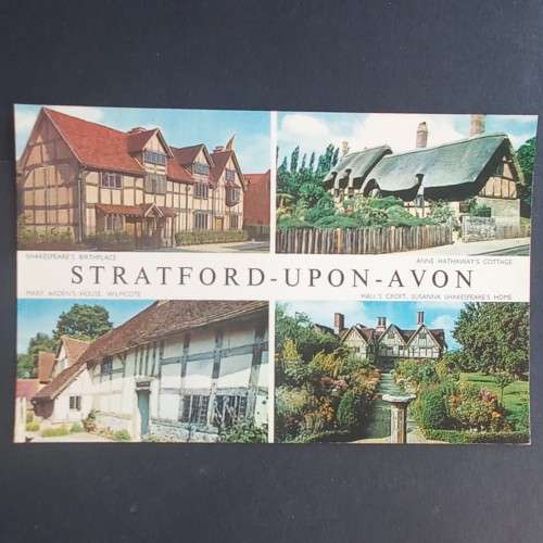 POSTCARD FROM STRATFORD-UPON-AVON, GREAT BRITAIN - UNPOSTED