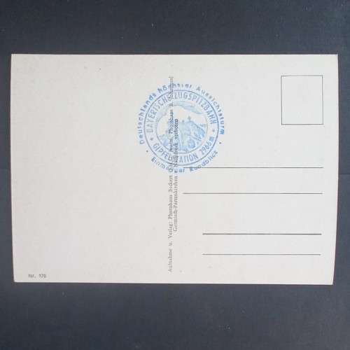 POSTCARD FROM ZUGSPITZE, GERMANY - UNPOSTED