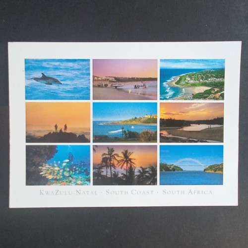 POSTCARD FROM KWAZULU-NATAL SOUTH COAST - UNPOSTED