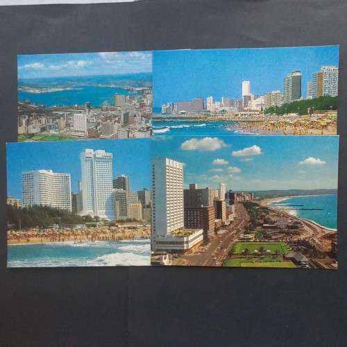 THIRTEEN POSTCARDS FROM DURBAN - UNPOSTED - BID PER POSTCARD