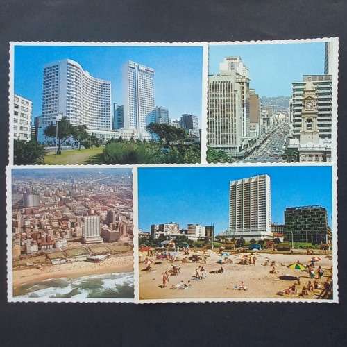 TEN POSTCARDS FROM DURBAN - UNPOSTED - BID PER POSTCARD