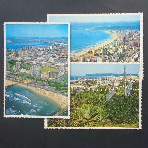 TEN POSTCARDS FROM DURBAN - UNPOSTED - BID PER POSTCARD