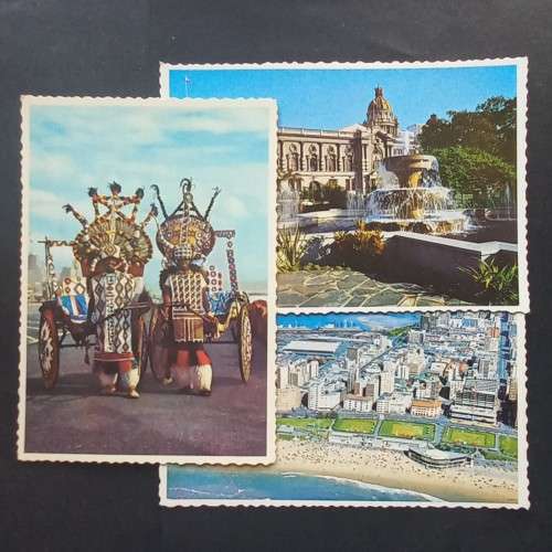 TEN POSTCARDS FROM DURBAN - UNPOSTED - BID PER POSTCARD