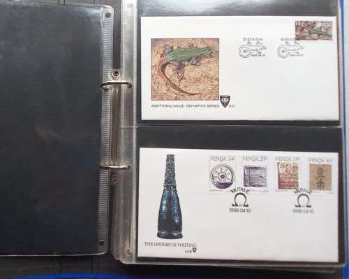 VENDA - 43 x FDC`s IN RINGBINDER TYPE FILE - NO DUPLICATION