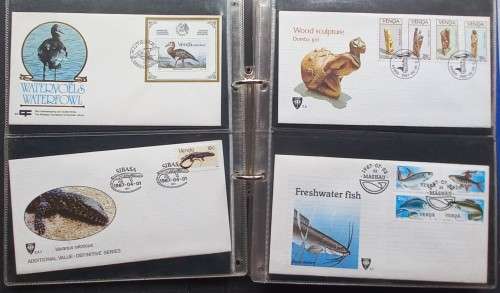 VENDA - 43 x FDC`s IN RINGBINDER TYPE FILE - NO DUPLICATION