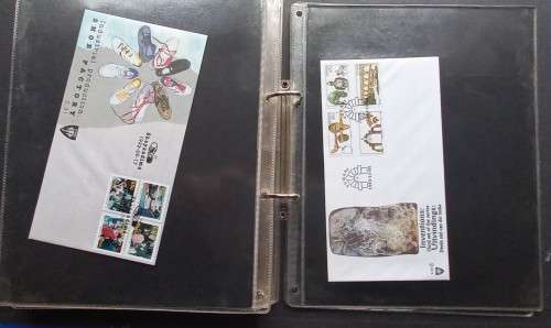 VENDA - 43 x FDC`s IN RINGBINDER TYPE FILE - NO DUPLICATION