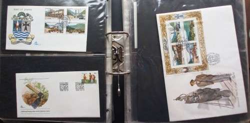 TRANSKEI - 48 x FDC`s IN RINGBINDER TYPE FILE - NO DUPLICATION