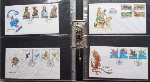 TRANSKEI - 48 x FDC`s IN RINGBINDER TYPE FILE - NO DUPLICATION